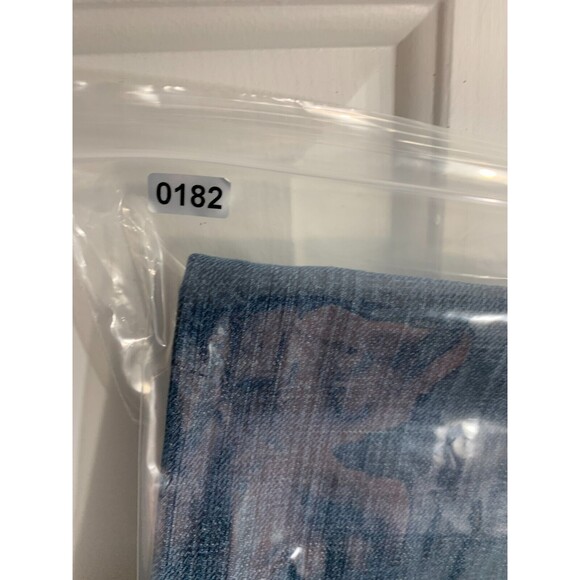 BANANA REPUBLIC Straight Fit 34x34 Distressed Denim Blue Jeans 5 Pockets 2009 - Picture 12 of 12